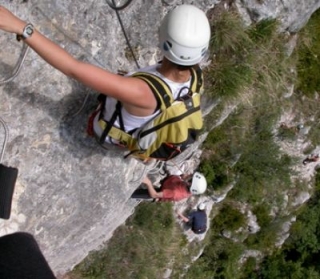  Vía Ferramarra y camicrema de vértigo 